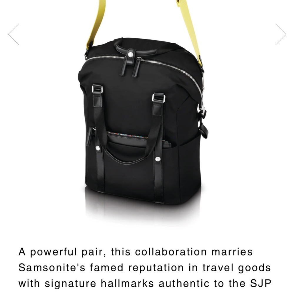 🆕 SJP by Sarah Jessica Simpson X Samsonite Carried Away Backpack